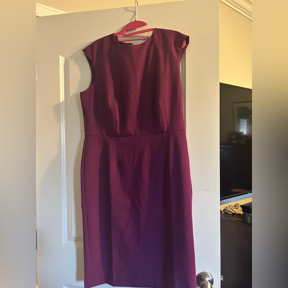Elegant Purple Women's Dress NWT Ann Taylor